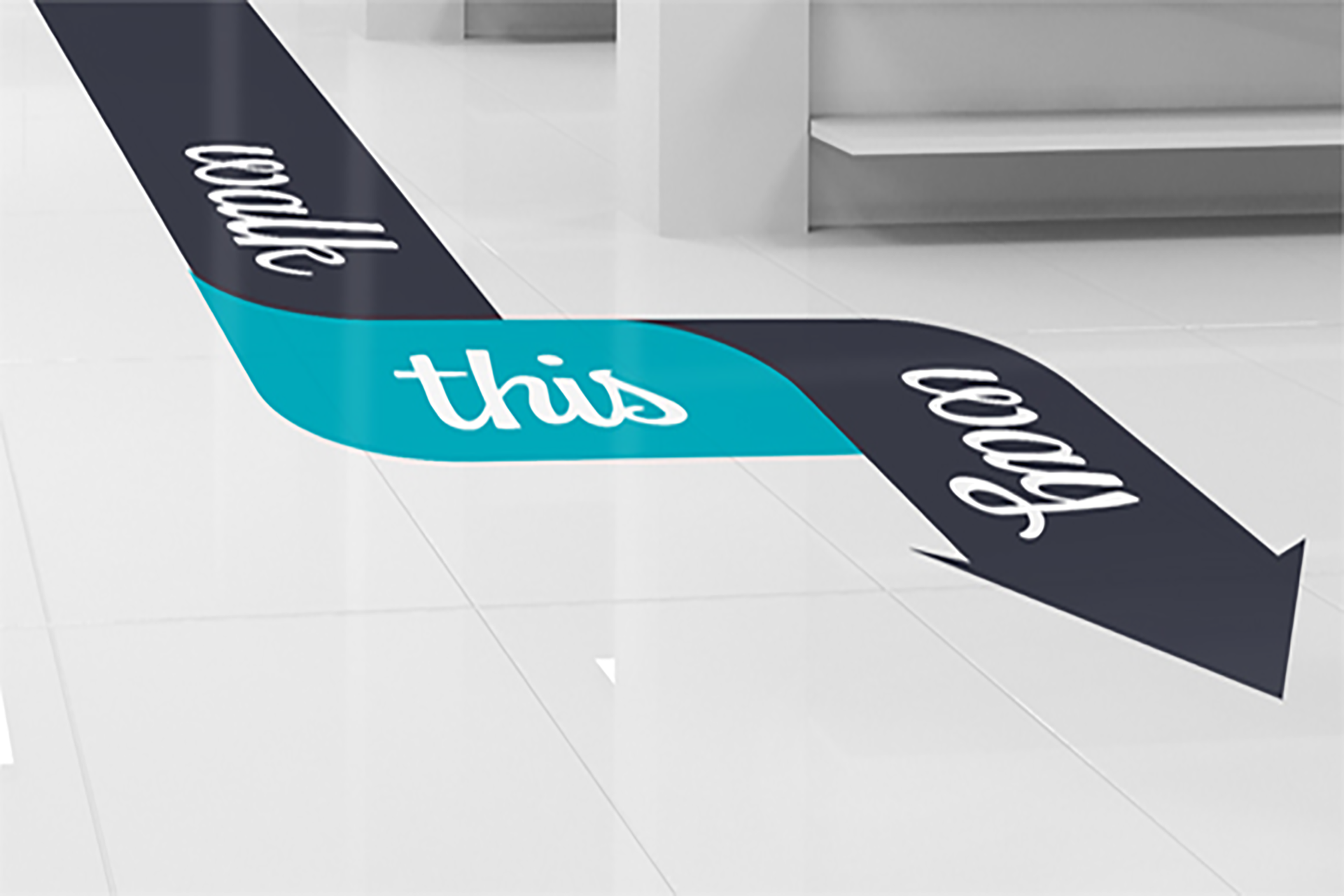 The Business Benefits of Floor Stickers